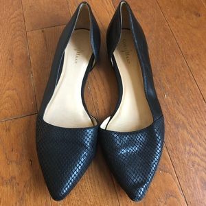 Cole Haan Amalia Black Skimmer Flats Size 7 1/2B